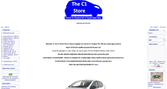 Desktop Screenshot of c1store.co.uk